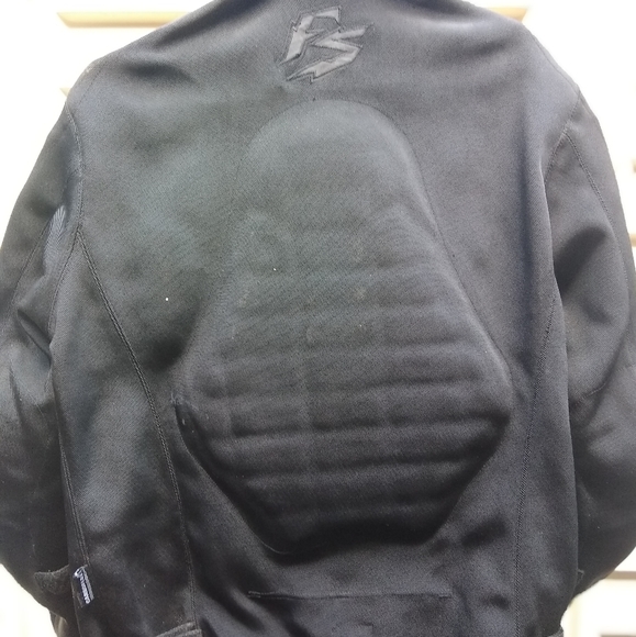 AWESOME FIELDSHEER MOTORCYCLE JACKET WITH LINER AND ARMOR - MEN'S SIZE large - Picture 3 of 8
